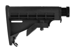 AR-15 M4 Mil-Spec CAR Buttstock Assembly - Black