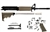 16'' M4 Carbine Rifle Kit - Dark Earth